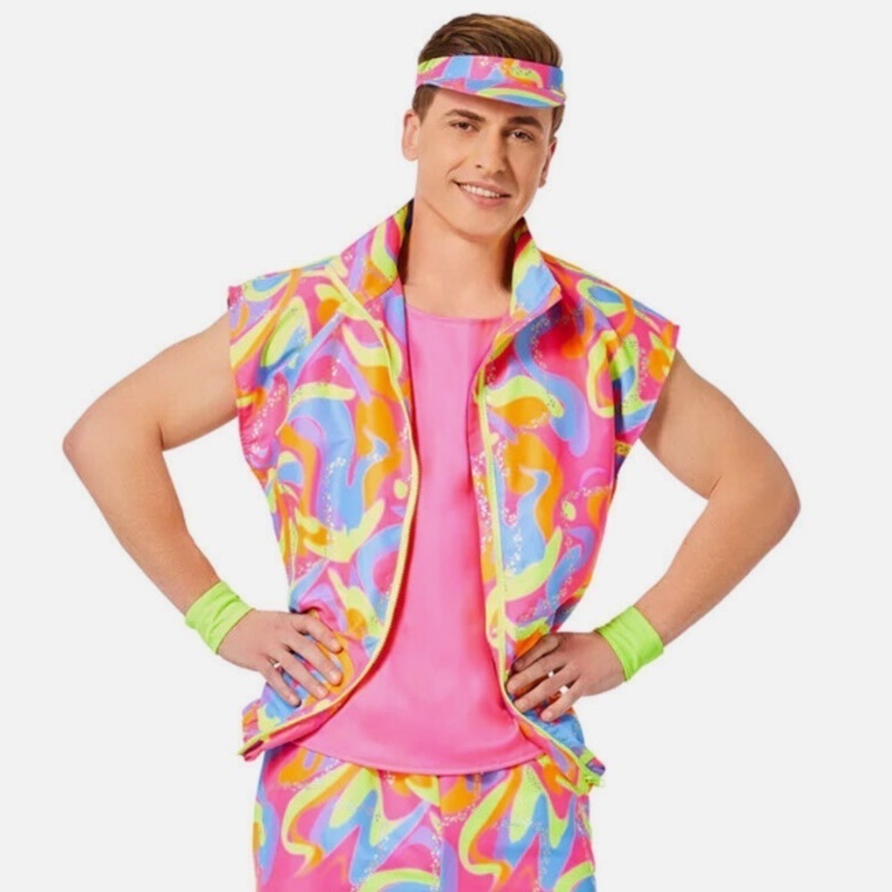 InSpirit Designs Barbie Ken Adult Costume Top Size Small